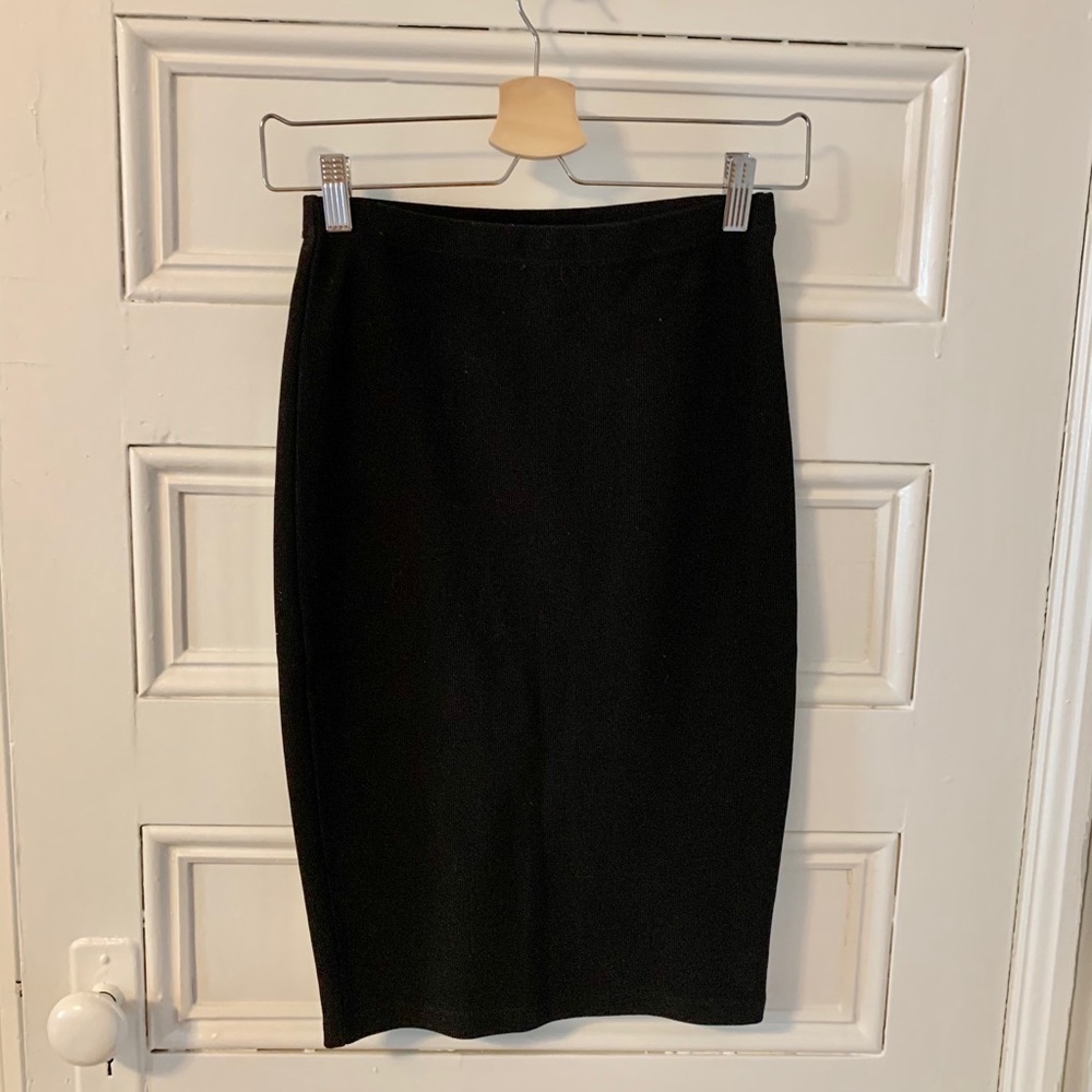 Forever 21 Black fitted, high waisted skirt
